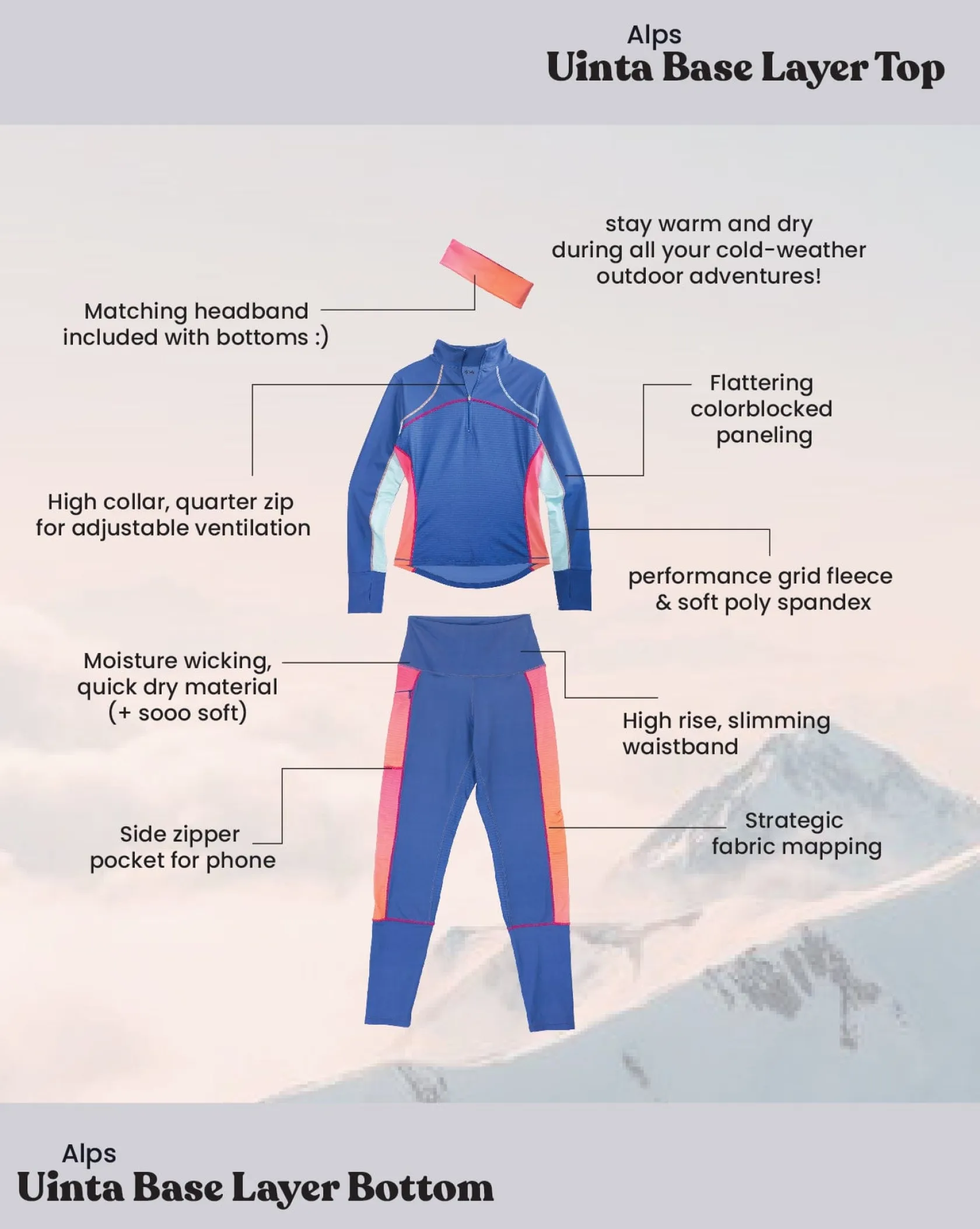 Nani Swimwear Base Layer|Uinta Thermal Base Layer Women's Top
