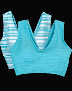 Nani Swimwear Swim Tops|Reversible Switch V Crop