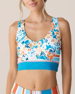 Nani Swimwear Swim Tops|Underwire V-Neck Crop