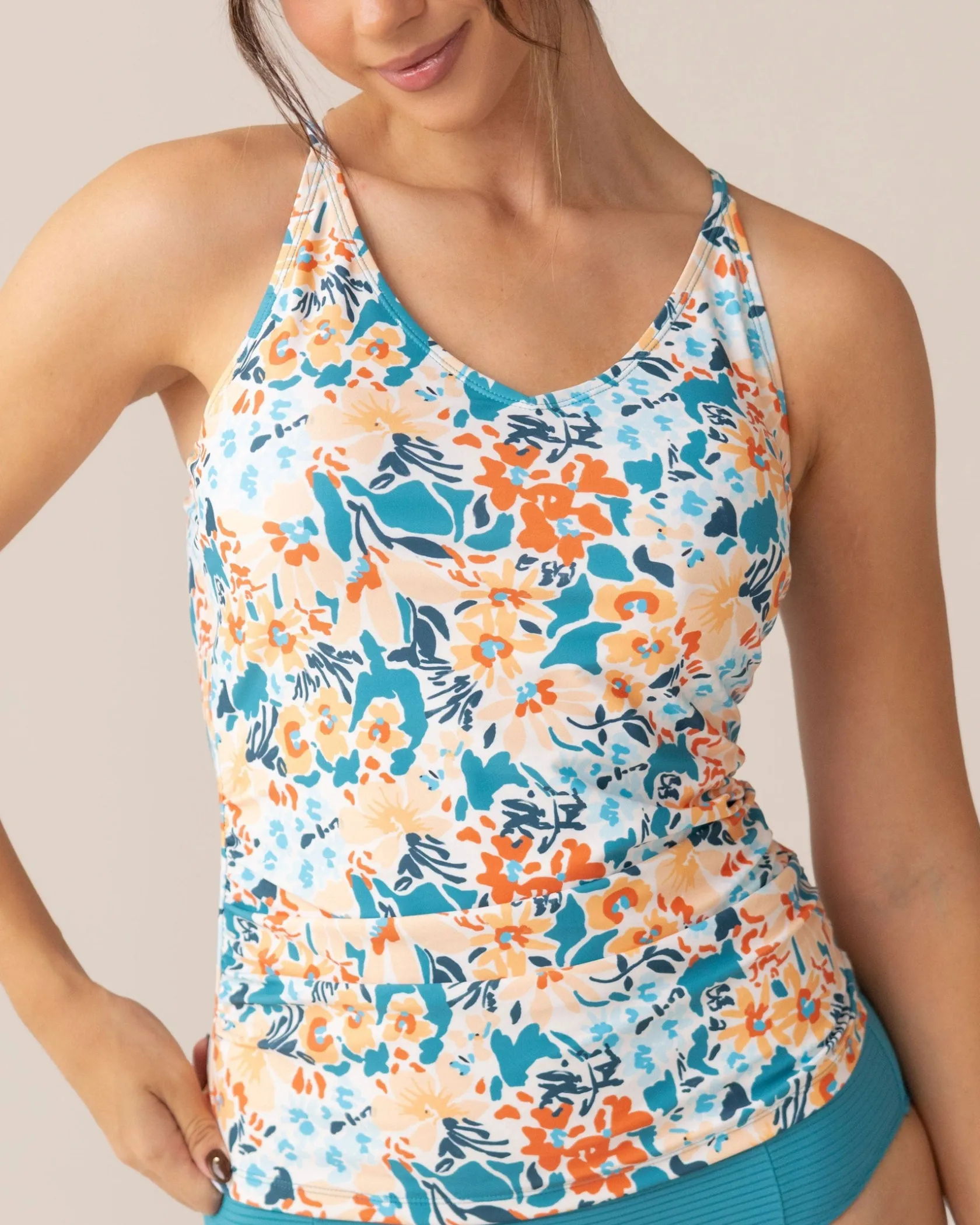Nani Swimwear Swim Tops|V-Neck Tankini