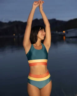 Nani Swimwear Swim Tops|Cut Back Crop