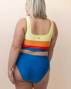 Nani Swimwear Swim Bottoms|High Leg Ruched Bottom