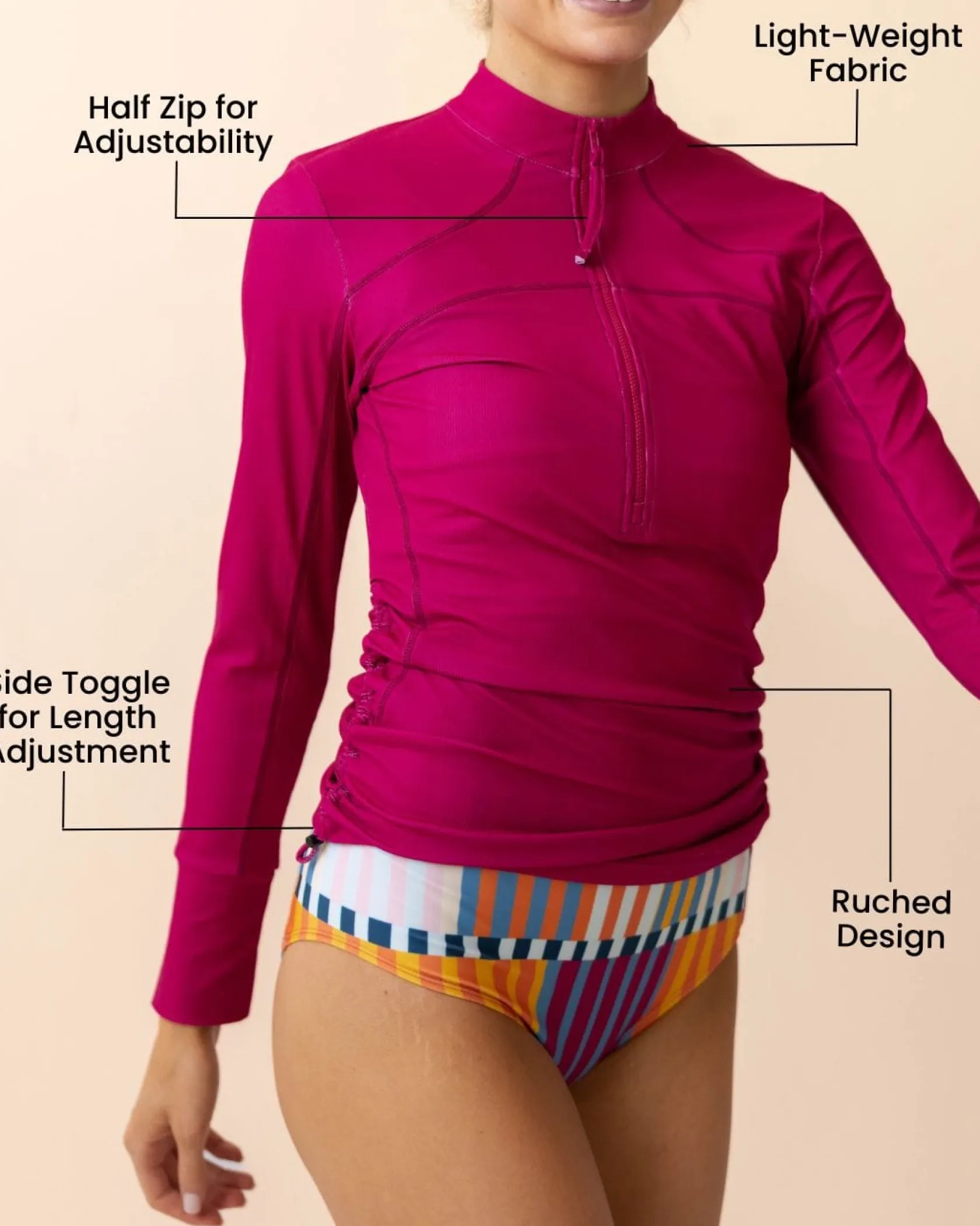 Nani Swimwear Sun Protection|Swim Bottoms|Baywatch Rashguard