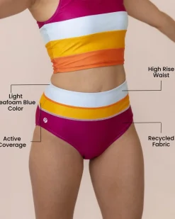 Nani Swimwear Swim Bottoms|Colorblock Bottom