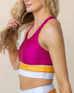 Nani Swimwear Swim Tops|Cut Back Crop