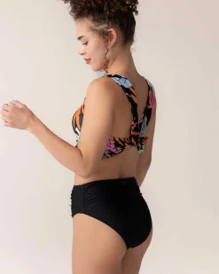Nani Swimwear Swim Bottoms|High Leg Ruched Bottom