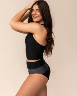 Nani Swimwear Swim Tops|Mesh Racerback Crop