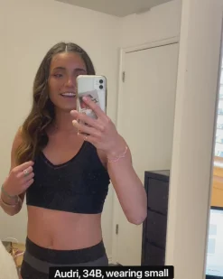 Nani Swimwear Swim Tops|Black Point Break Crop