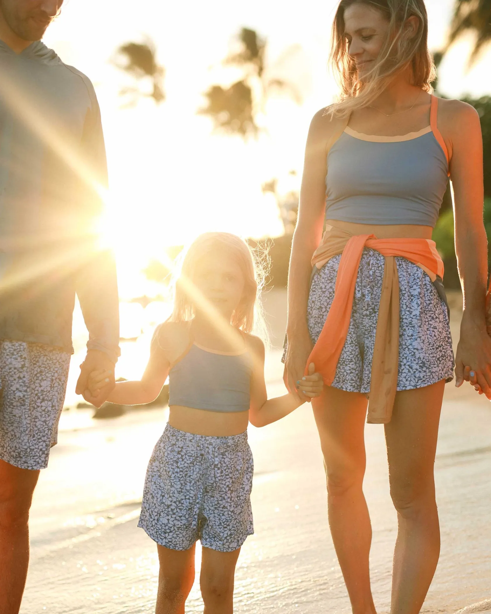 Nani Swimwear Sun Protection|Family Matching|Hybrid Lake Short