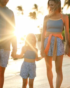 Nani Swimwear Mommy & Me|Family Matching|Scoop Neck Crop