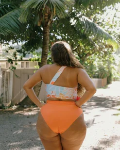 Nani Swimwear Swim Tops|One Shoulder Crop