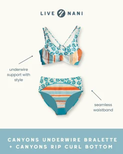 Nani Swimwear Swim Tops|Underwire Bralette