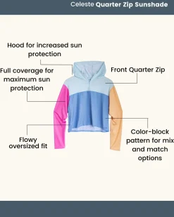 Nani Swimwear Sun Protection|Quarter Zip Sunshade