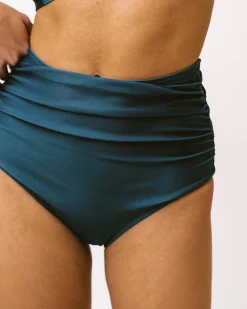 Nani Swimwear Swim Bottoms|Ruched High Rise Bottom