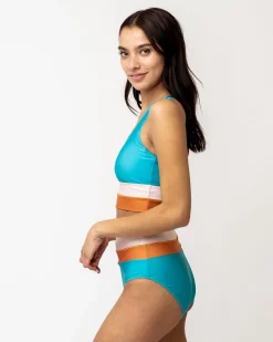 Nani Swimwear Swim Tops|Cut Back Crop