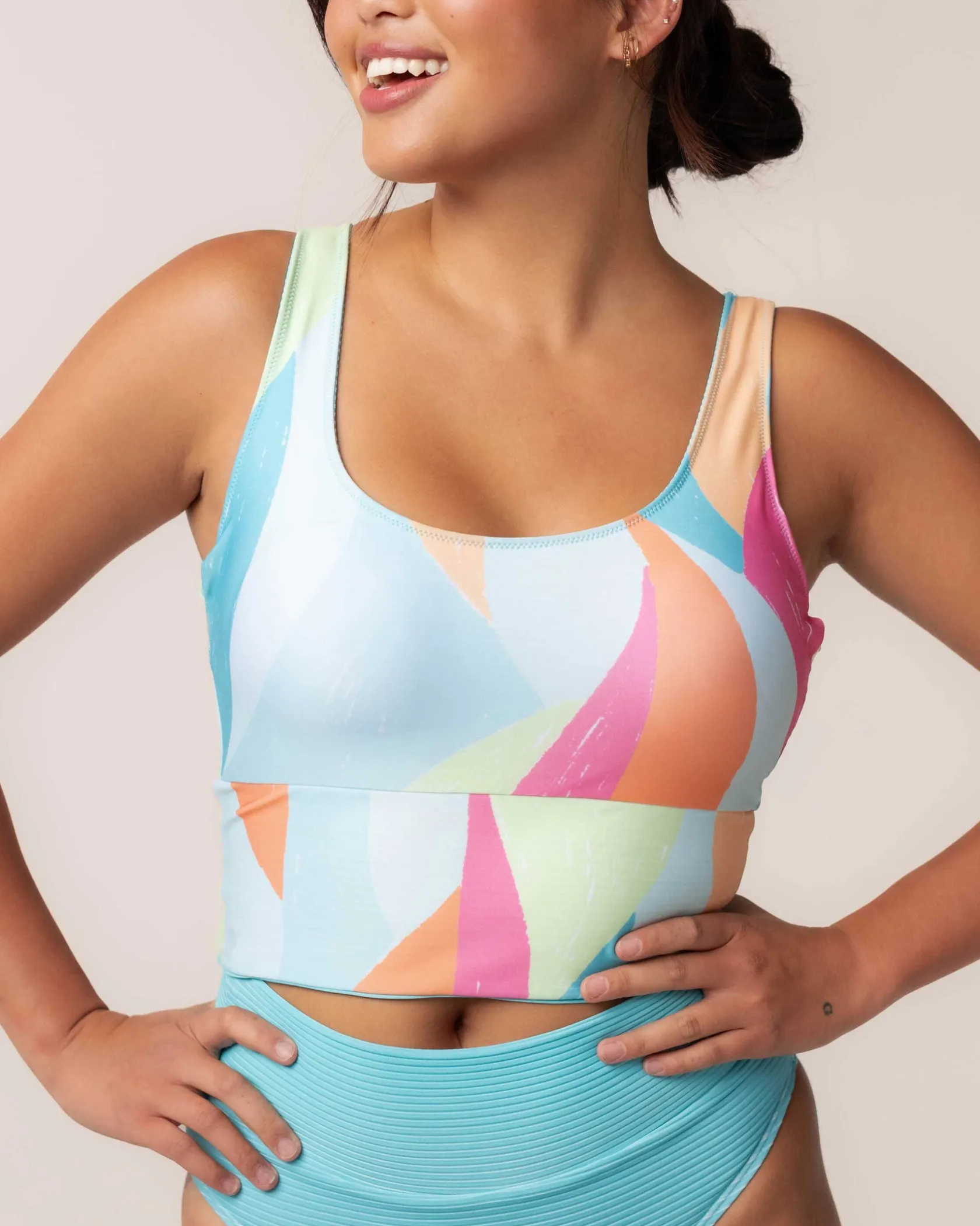 Nani Swimwear Swim Tops|4 Way Reversible Midkini