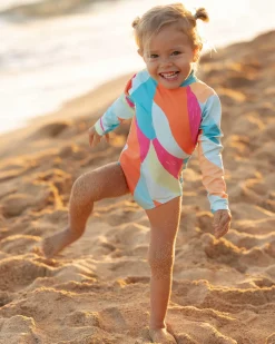 Nani Swimwear Mommy & Me|Crest Mini Long Sleeve One Piece