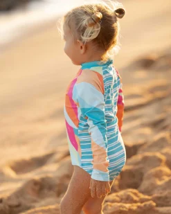 Nani Swimwear Mommy & Me|Crest Mini Long Sleeve One Piece