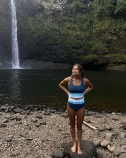 Nani Swimwear Swim Tops|Cut Back Crop