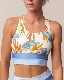 Nani Swimwear Swim Tops|Cut Back Crop
