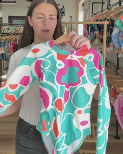 Nani Swimwear Mommy & Me|Girls Long Sleeve One Piece