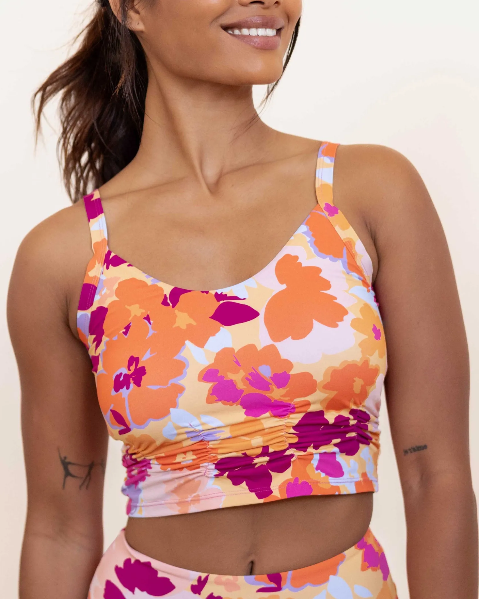 Nani Swimwear Swim Tops|Ruched Midkini