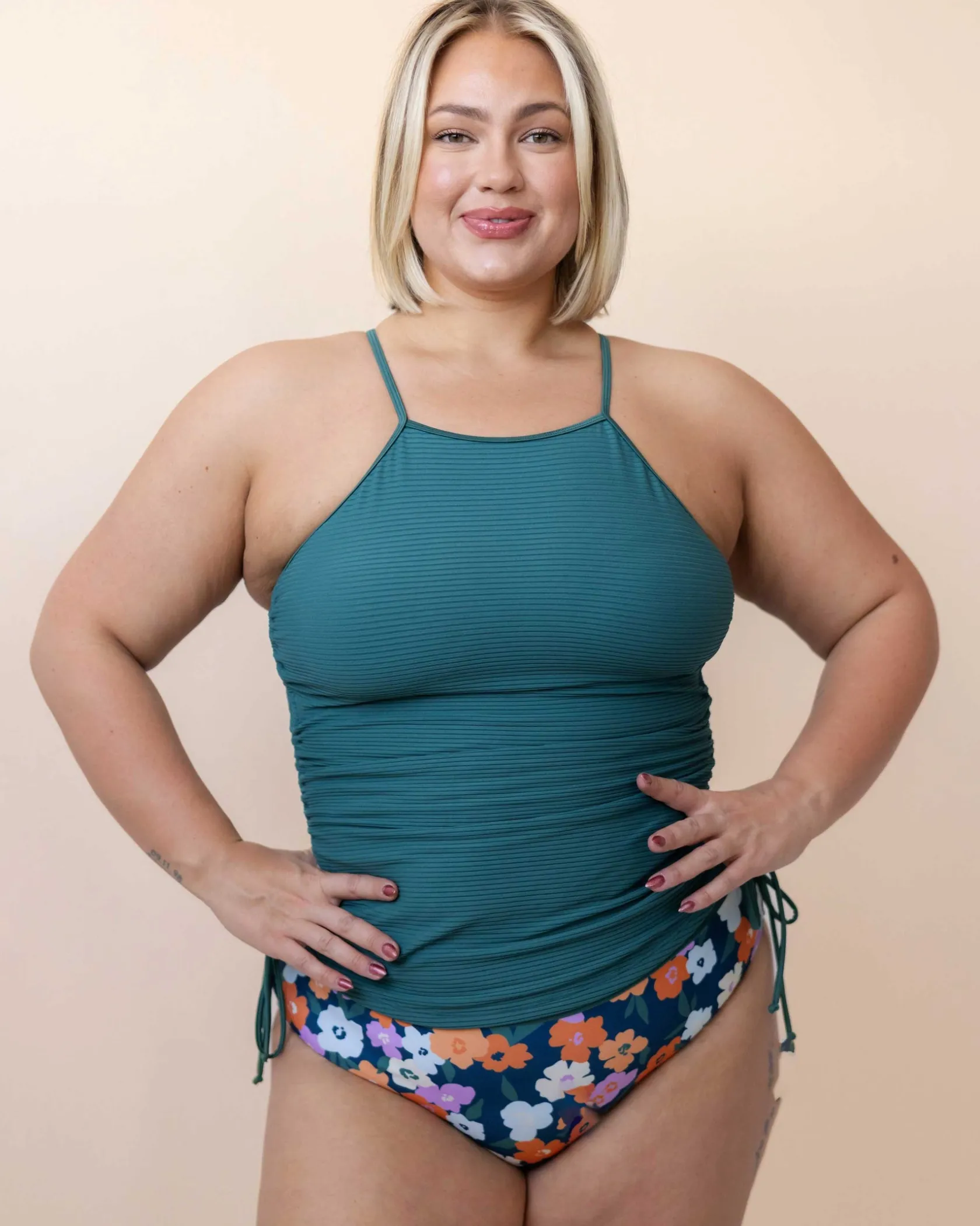 Nani Swimwear Swim Tops|Drawstring Tankini