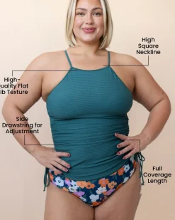 Nani Swimwear Swim Tops|Drawstring Tankini