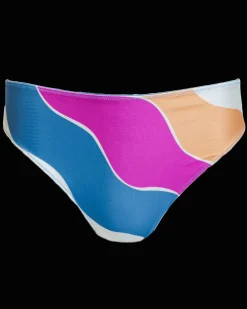 Nani Swimwear Swim Bottoms|Flat Rib Sunrise Reversible High Leg Bottom