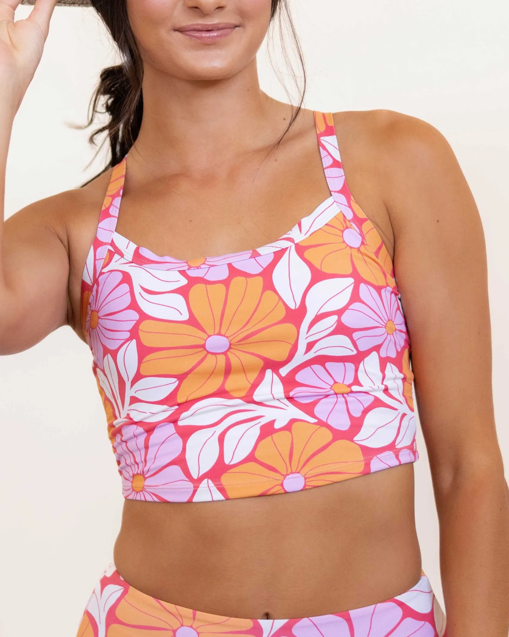 Nani Swimwear Mommy & Me|Swim Tops|Scoop Neck Crop