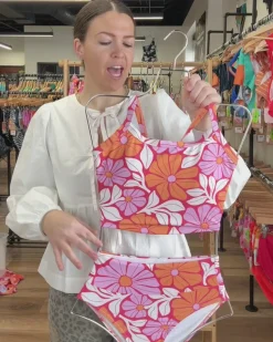 Nani Swimwear Mommy & Me|Swim Tops|Scoop Neck Crop