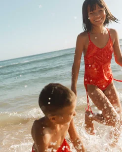 Nani Swimwear Family Matching|Mommy & Me|Girls Tied One Piece