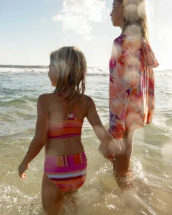 Nani Swimwear Mommy & Me|Girls Scoop Neck Crop Set