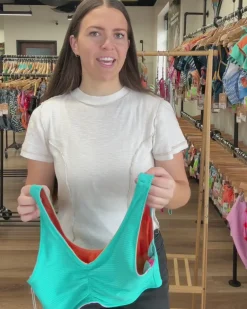 Nani Swimwear Mommy & Me|Swim Tops|4- Way Reversible Bralette