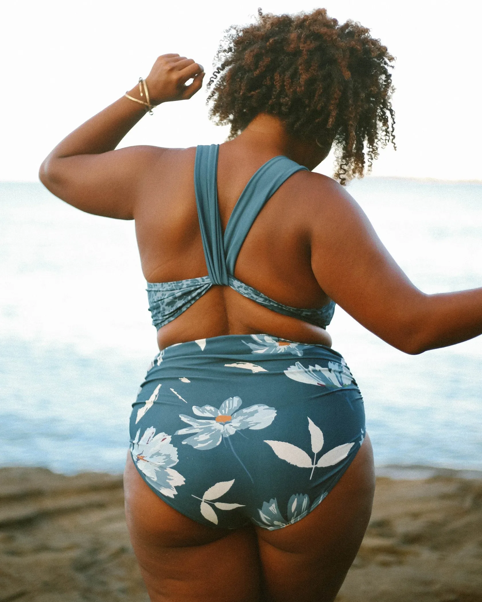 Nani Swimwear Swim Bottoms|Ruched High Rise Bottom