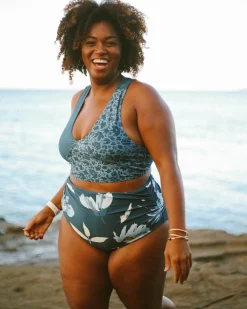 Nani Swimwear Swim Bottoms|Ruched High Rise Bottom