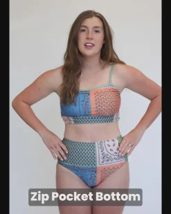Nani Swimwear Swim Bottoms|Zip Pocket Bottom