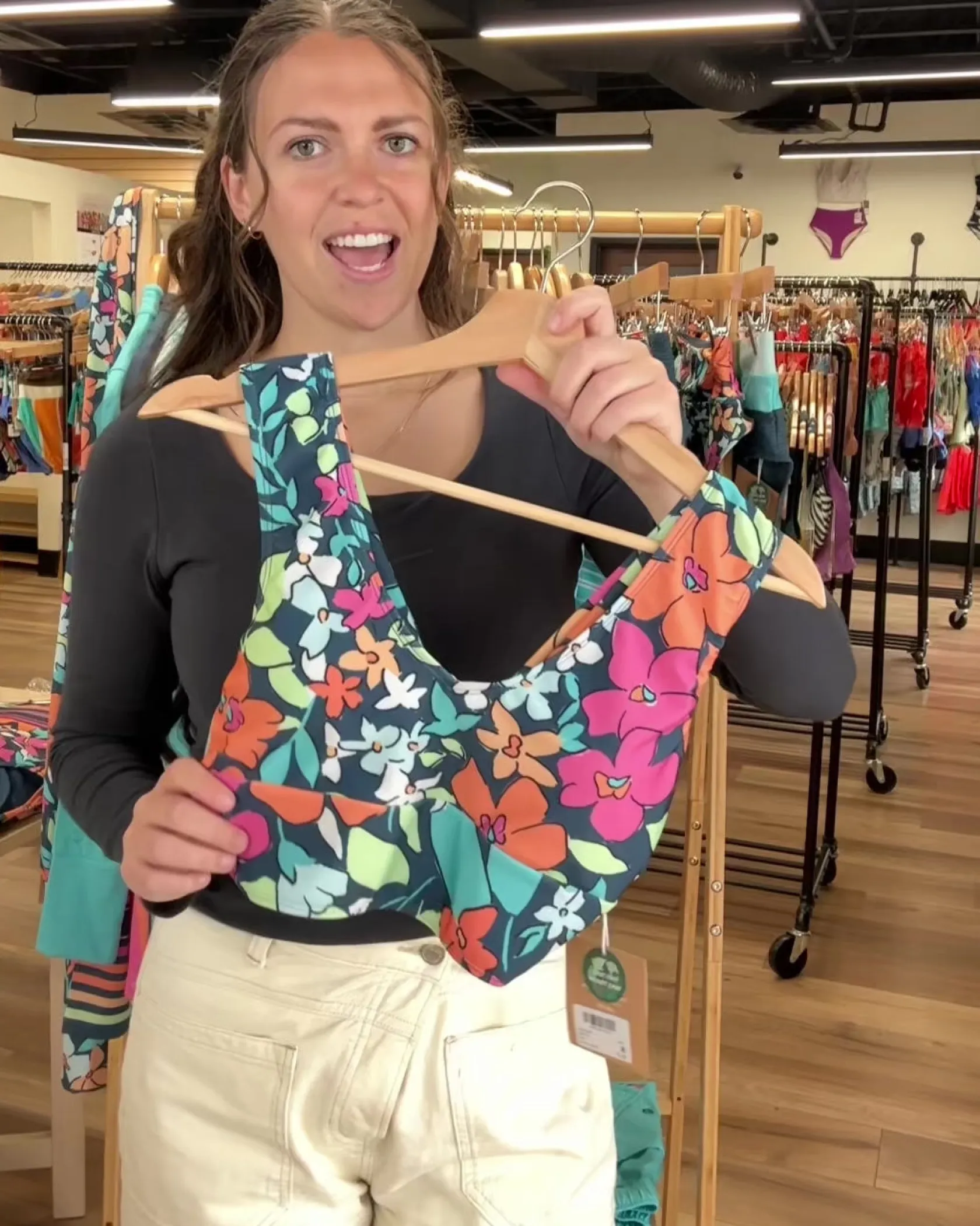 Nani Swimwear Swim Tops|Twist Crop