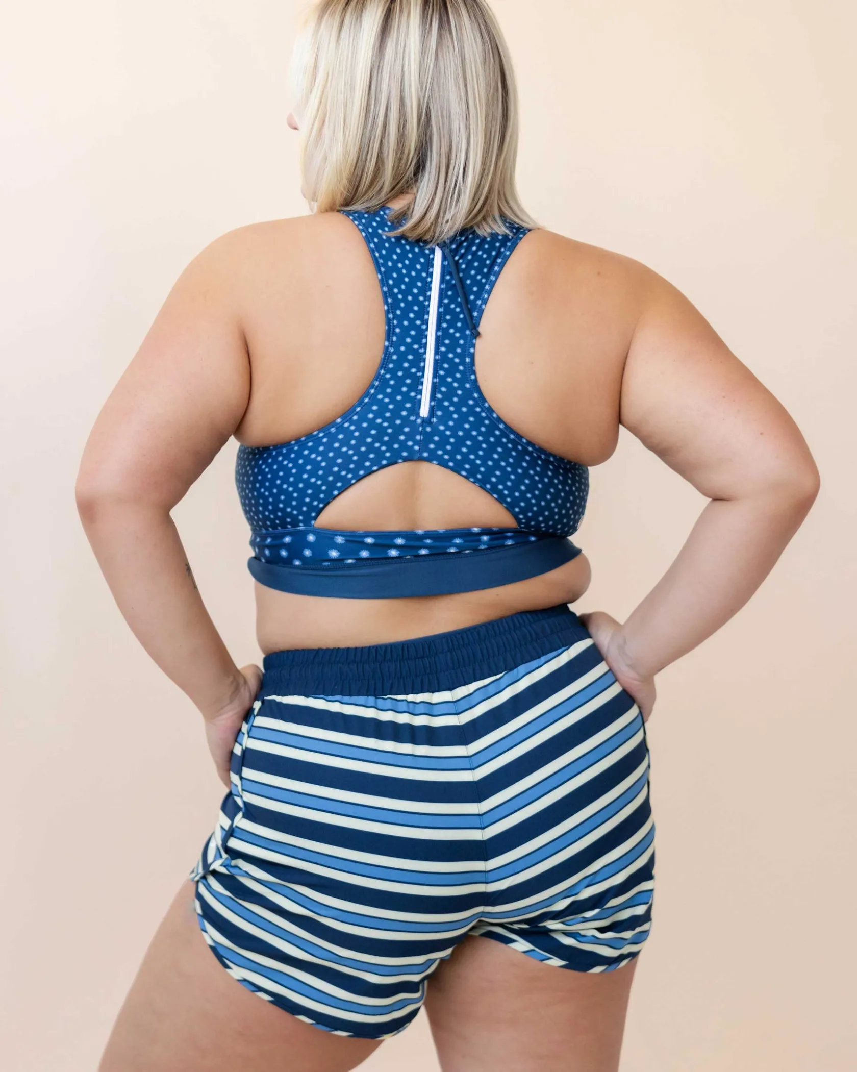Nani Swimwear Sun Protection|Monica Stripe Expedition Short