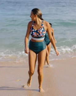 Nani Swimwear Swim Bottoms|Ruched High Rise Bottom