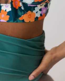Nani Swimwear Swim Bottoms|Ruched High Rise Bottom