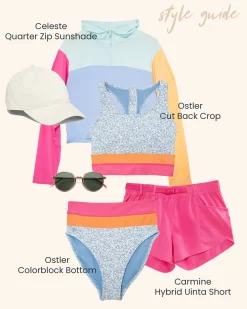 Nani Swimwear Mommy & Me|Swim Bottoms|Colorblock High Leg bottom