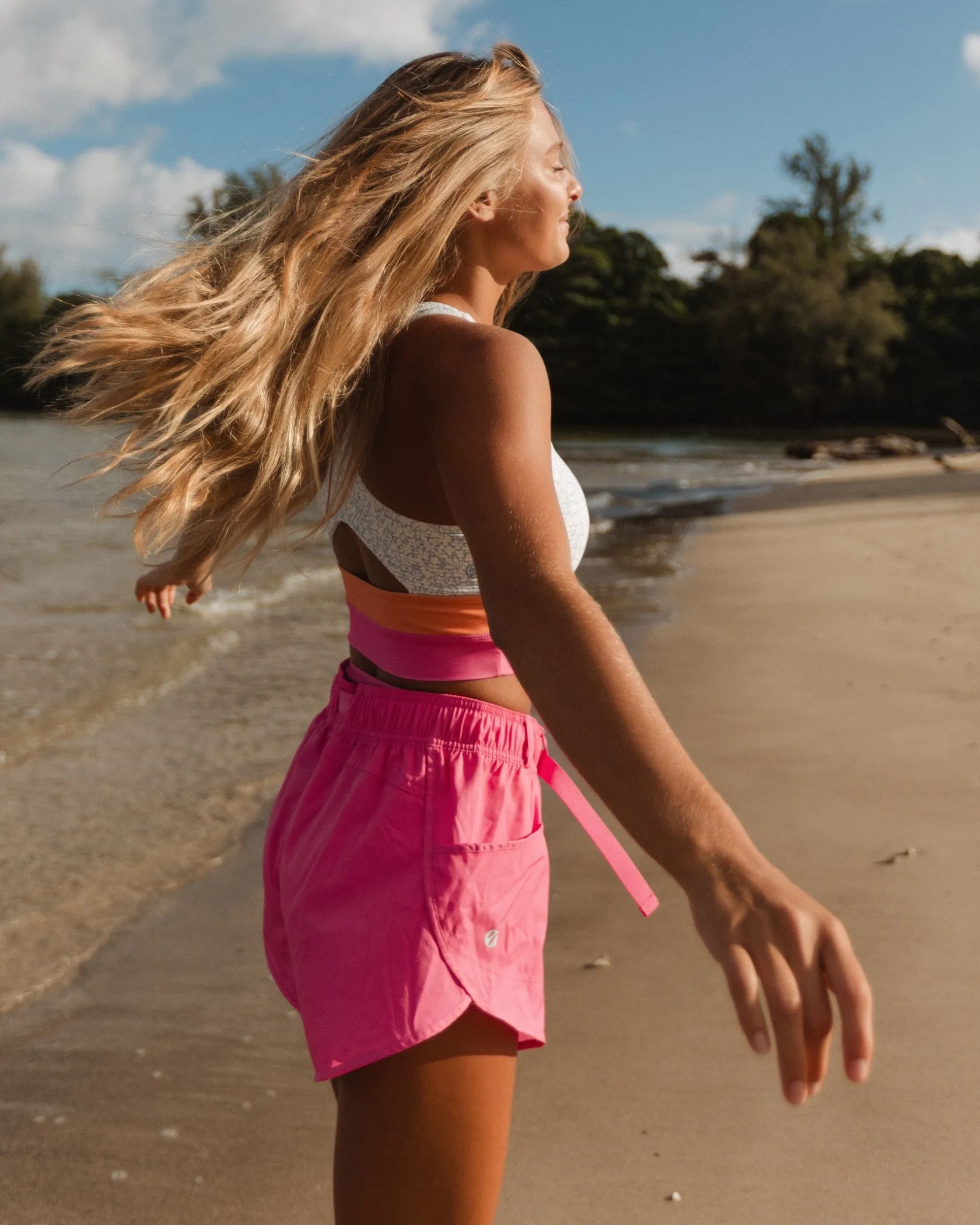 Nani Swimwear Mommy & Me|Swim Tops|Cut Back Crop