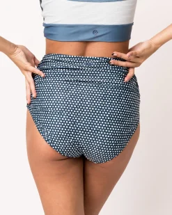 Nani Swimwear Swim Bottoms|Ruched High Rise Bottom