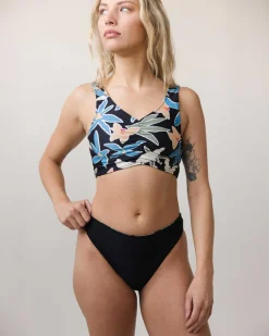 Nani Swimwear Swim Bottoms|Raven Reversible High Leg Bottom
