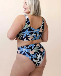 Nani Swimwear Swim Bottoms|Raven Reversible High Leg Bottom