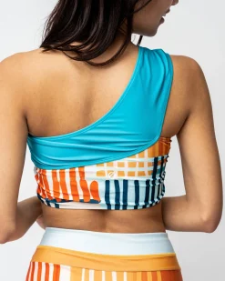 Nani Swimwear Swim Tops|Patchwork Crop