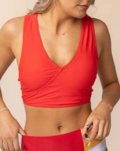 Nani Swimwear Swim Tops|Switch V Crop