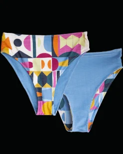 Nani Swimwear Swim Bottoms|Reversible High Leg Bottom