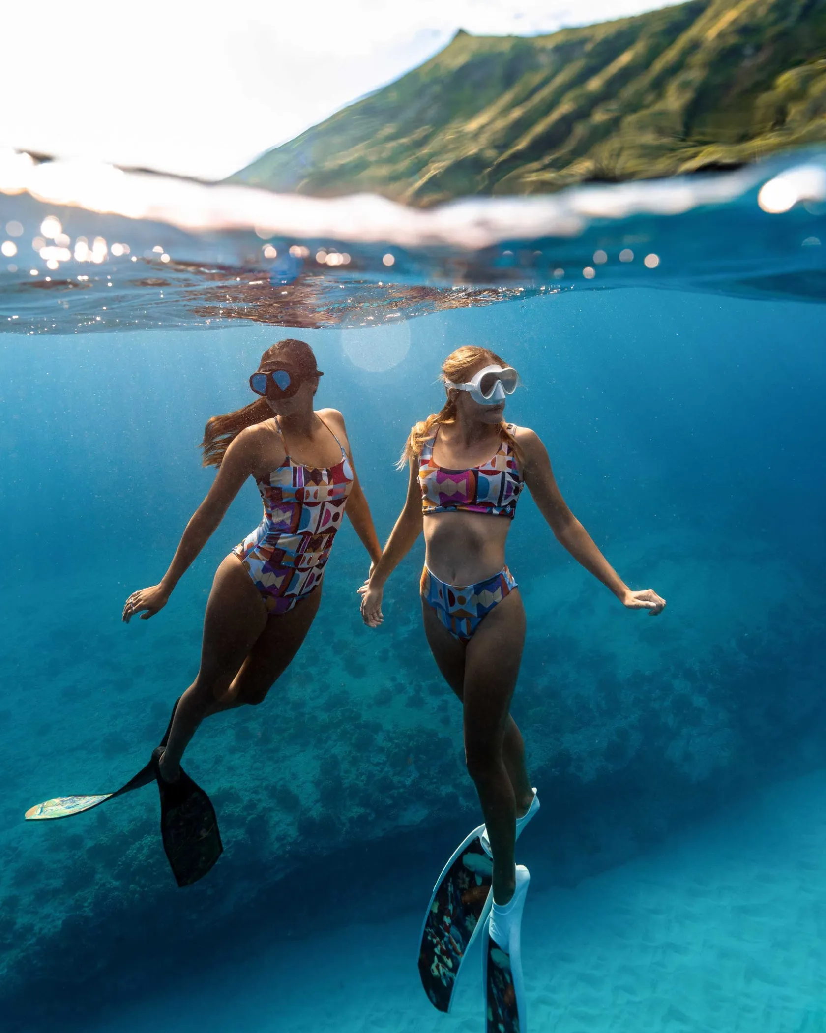 Nani Swimwear Swim Bottoms|Reversible High Leg Bottom